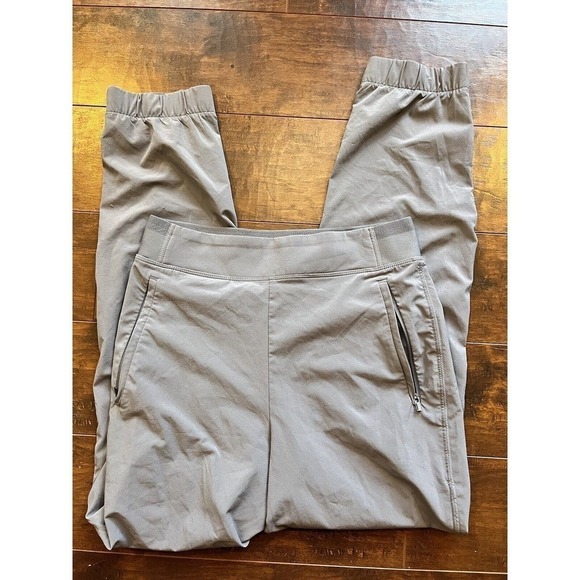 Athleta Womens Grey Pull On Active Work Out Jogger Pant Size 0 - Picture 1 of 11